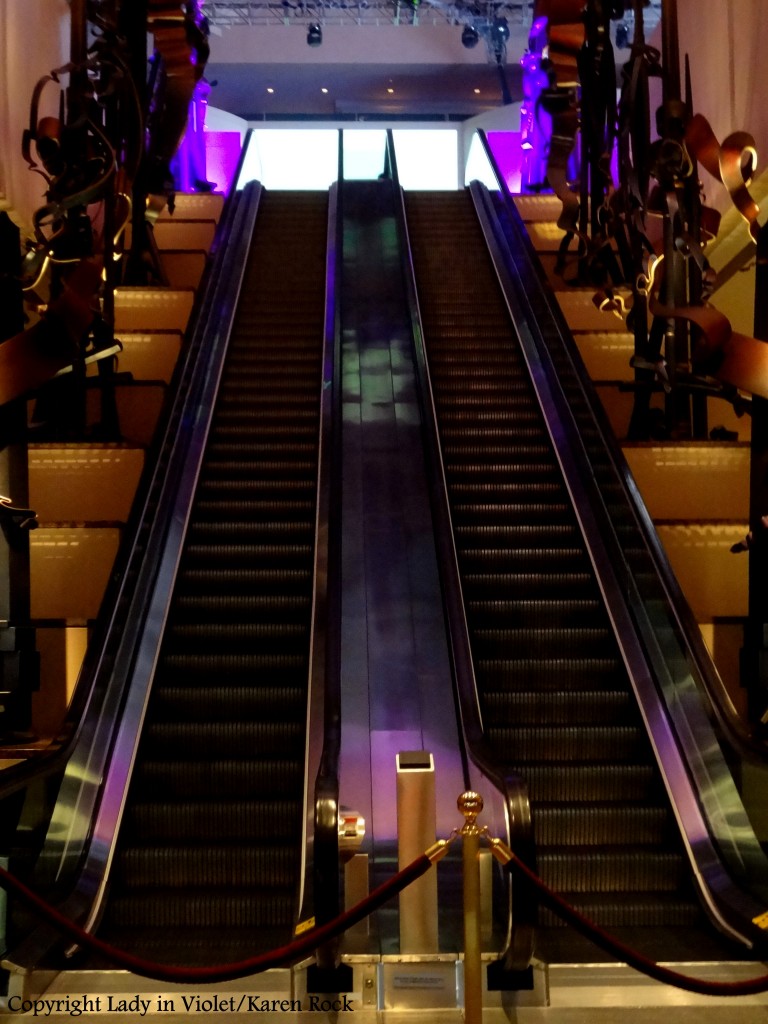 Escalators to Fashion Houston, Wortham Center