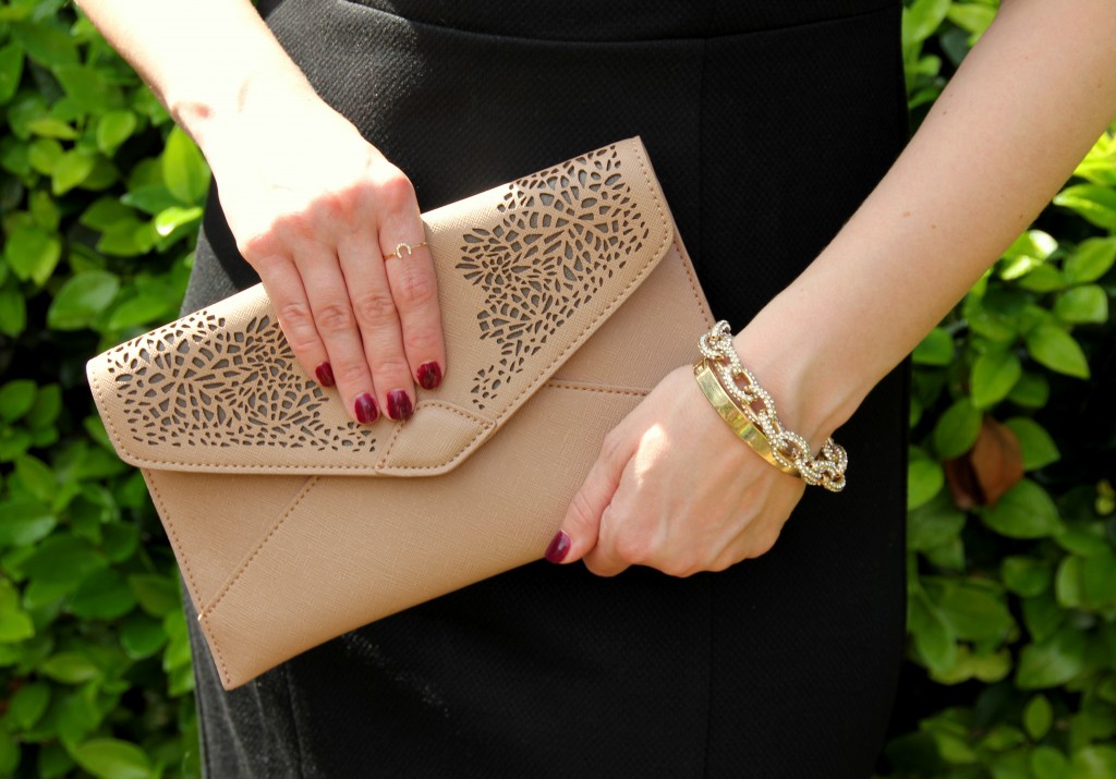 Danielle Nicole Cutout Clutch 