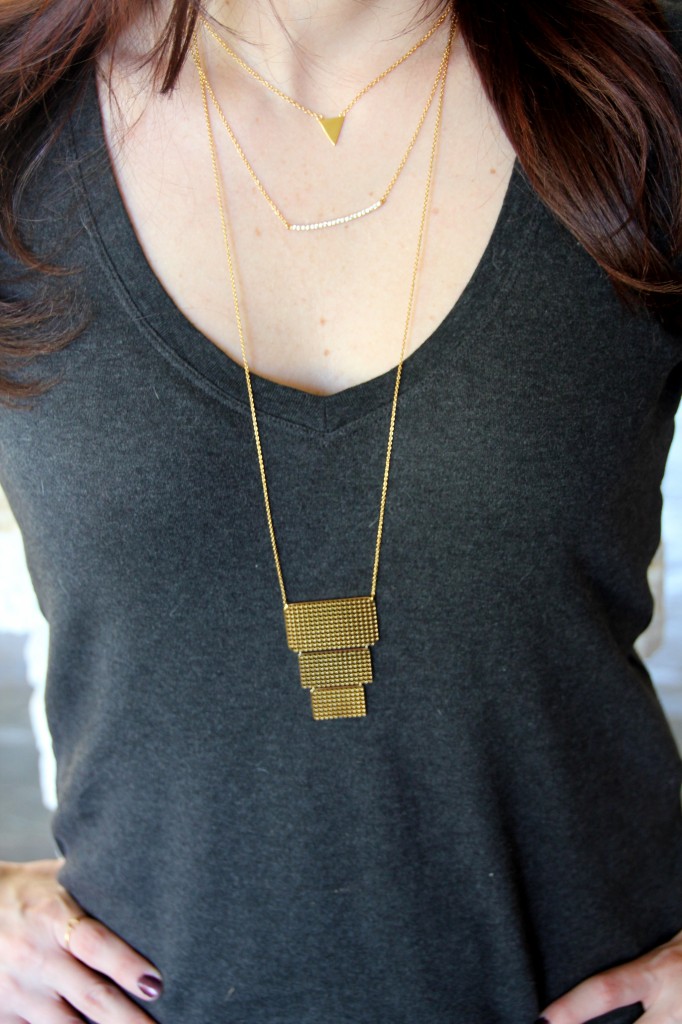 Gorjana Laws of layering necklaces