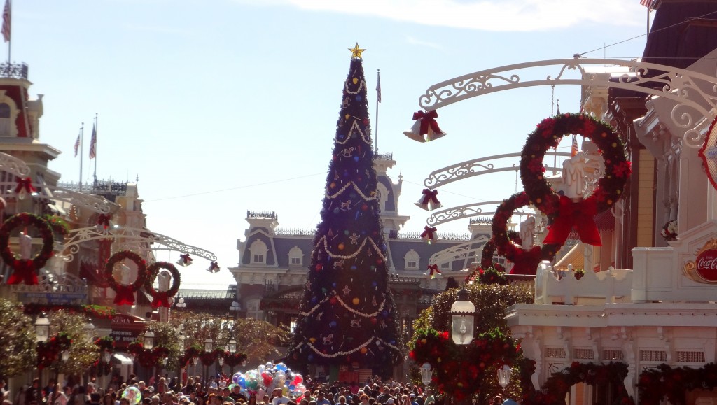 Walt Disney World Christmas Main Street Magic Kingdom