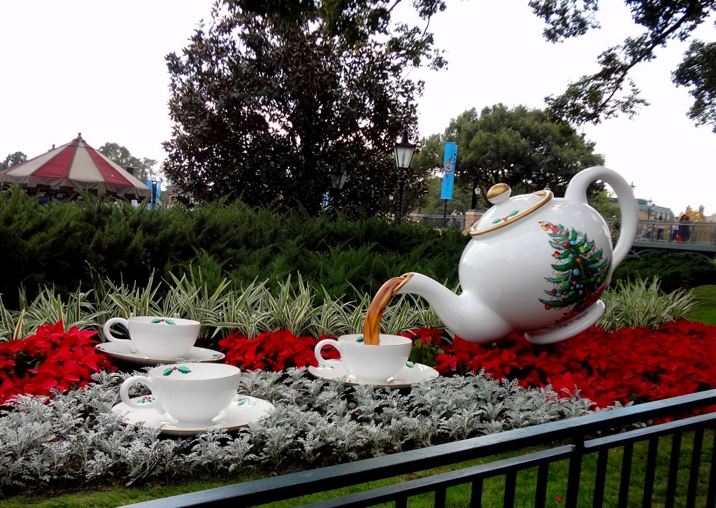 Walt Disney World Epcot Christmas Tea England