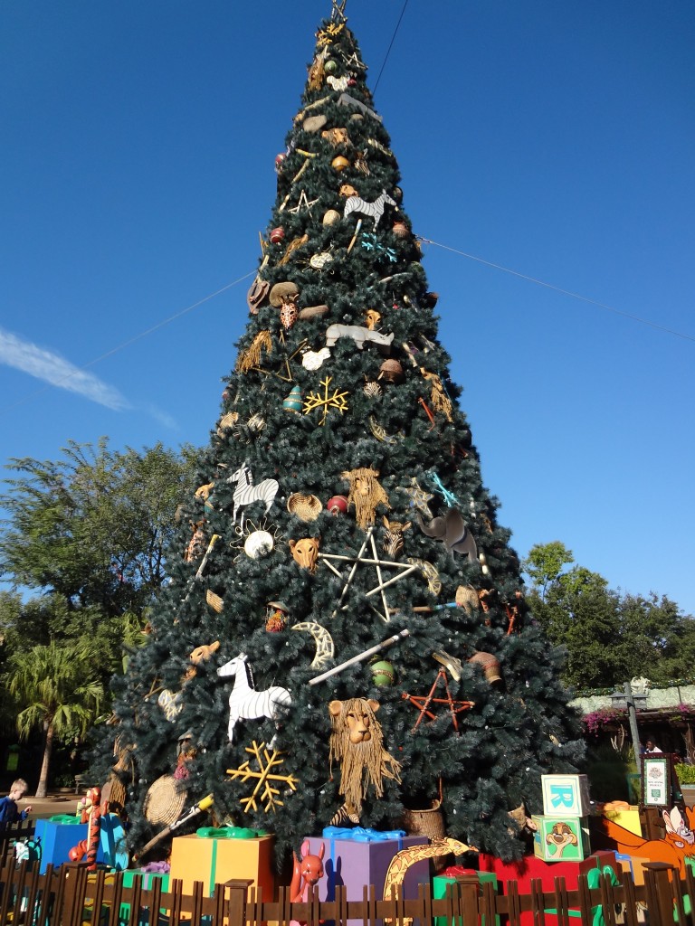 Walt Disney World - Christmas Trees! - Lady in VioletLady in Violet