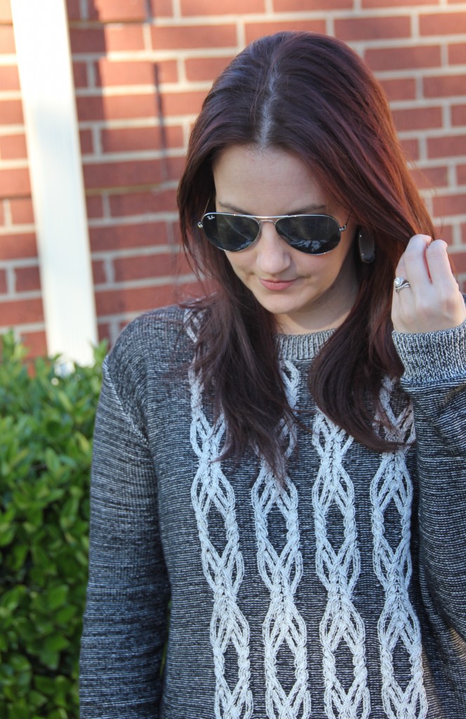 Fall Style - love this Sweater with lace details