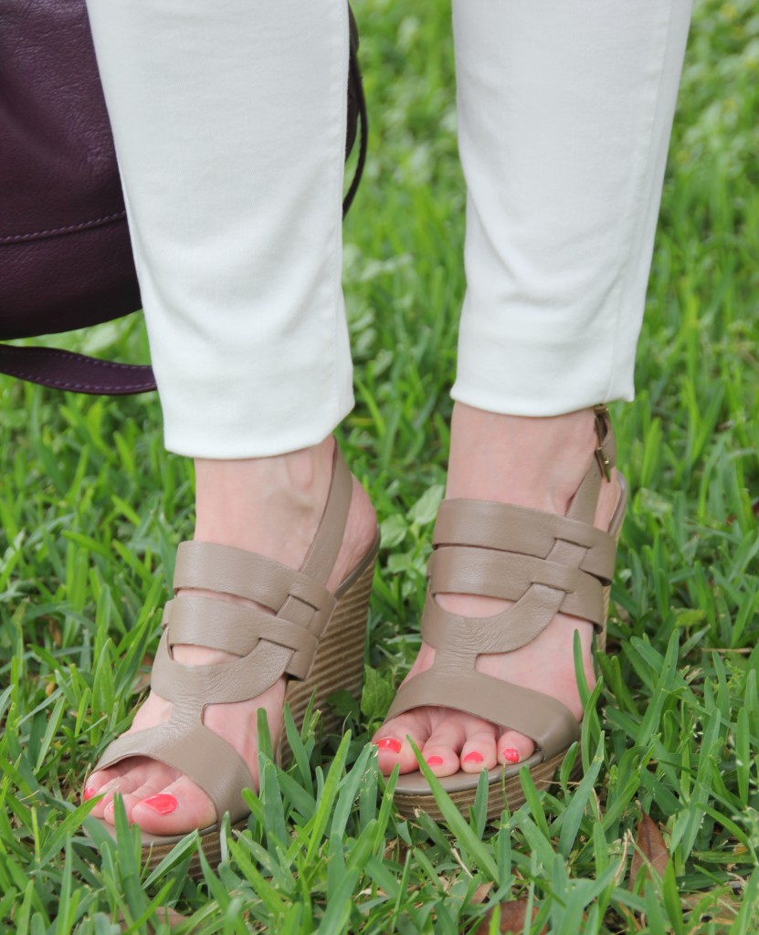 Sole Society Jenny Wedges | Lady in Violet