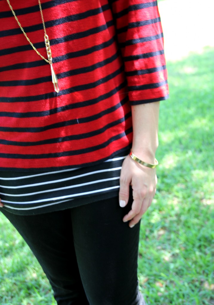 Stripes on Stripes Print Mixing | Lady in Violet