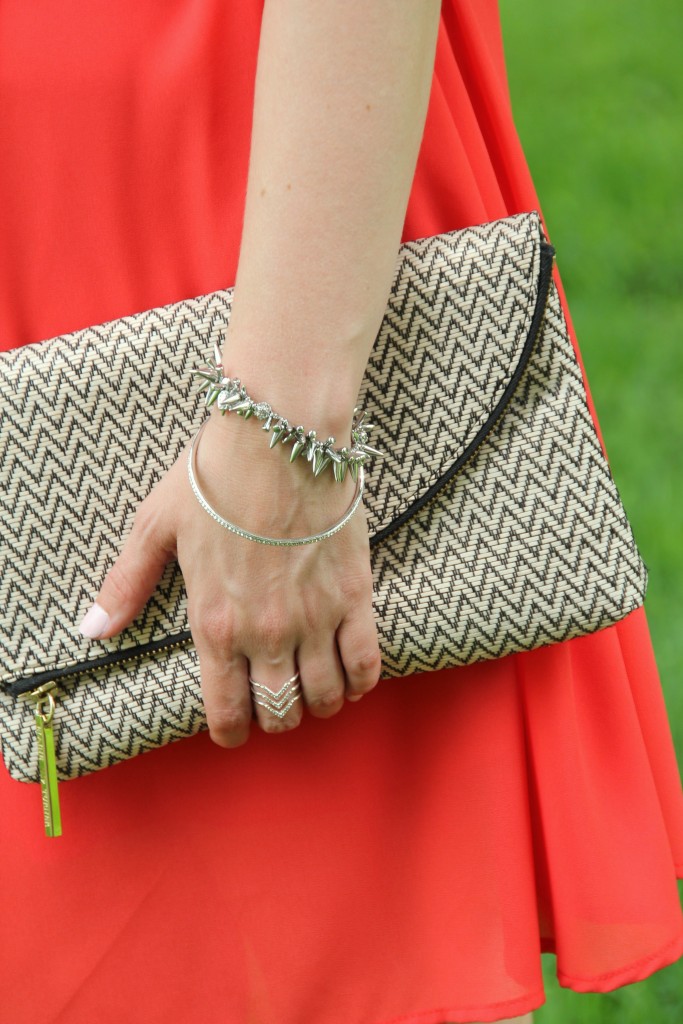 Elaine Turner Clutch | Lady in Violet