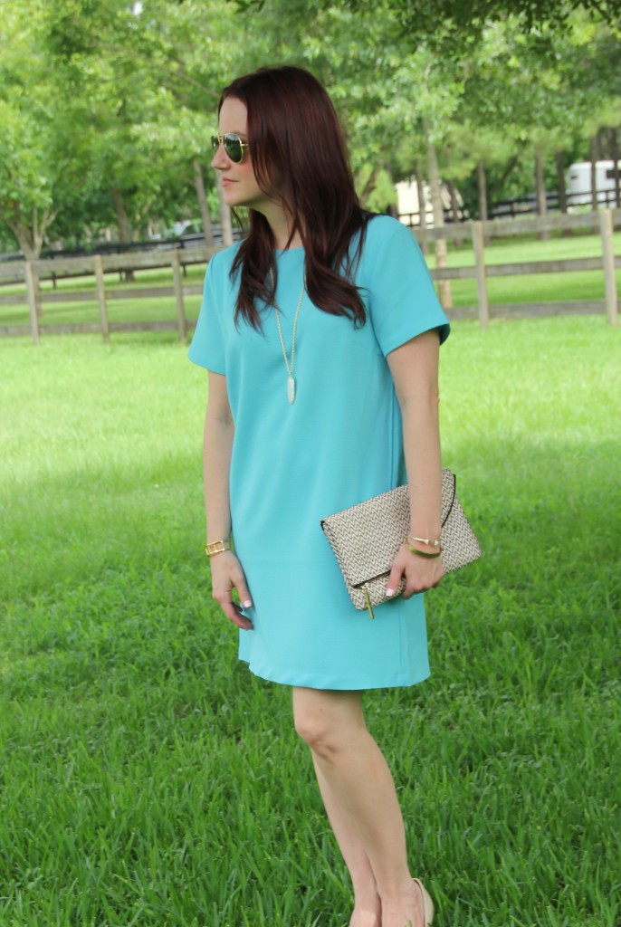 Shift Dress for the Office | Lady in Violet