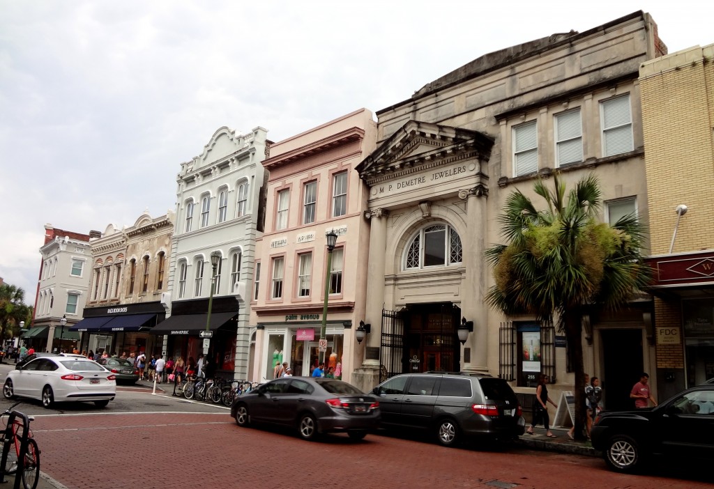 King Street Charleston | Lady in Violet