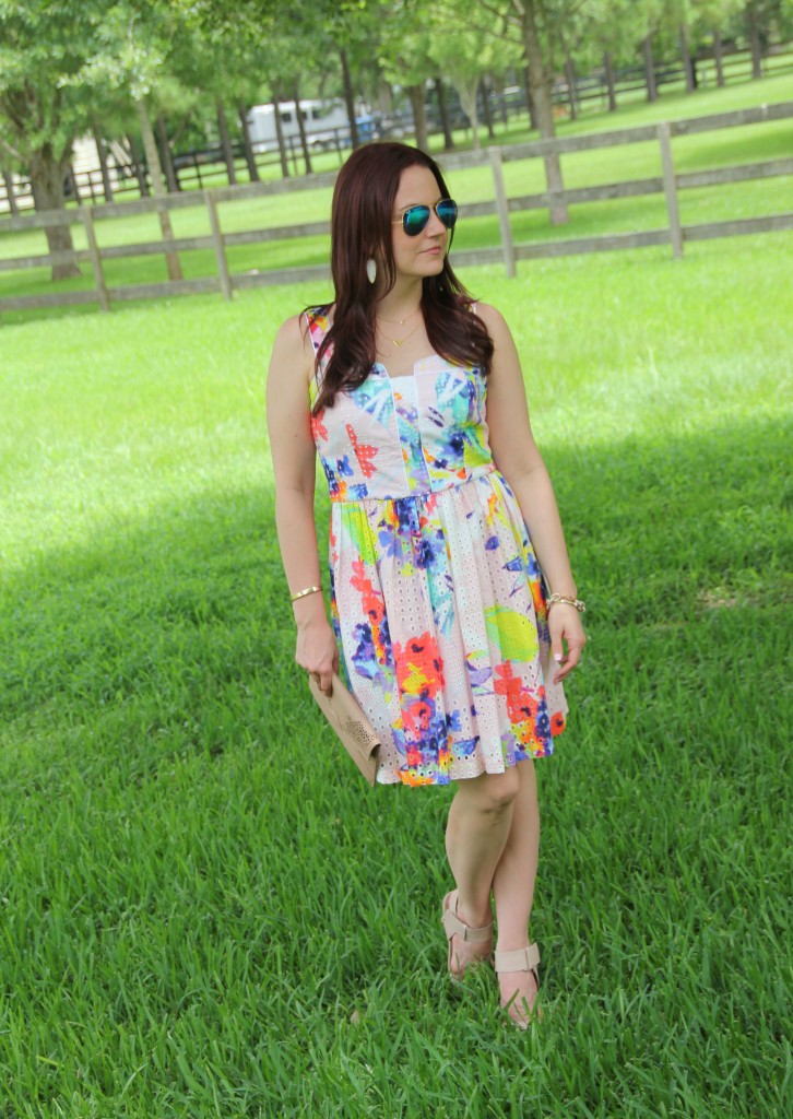 Weekend Outfit Idea for a dress | Lady in Violet