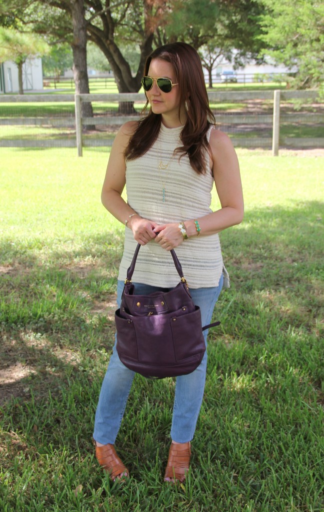 Summer Casual Outfit | Lady in Violet