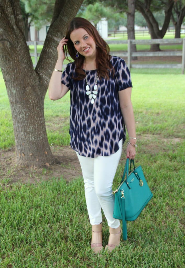 Dressed Up Casual Outfit for Spring and Summer | Lady in Violet