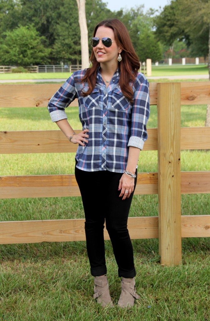 How to Style Plaid for Fall | Lady in Violet