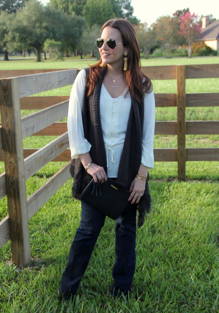 Fall Outfit Layered Look | Lady in Violet