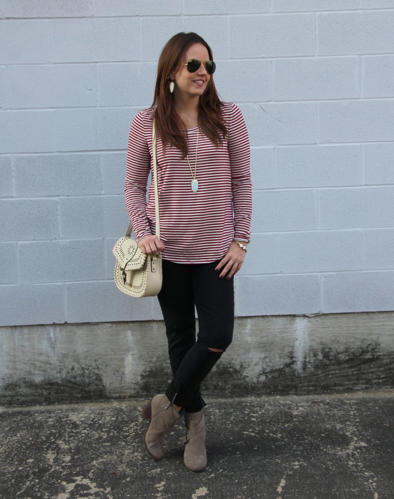 Fall Casual Weekend Outfit | Lady in Violet