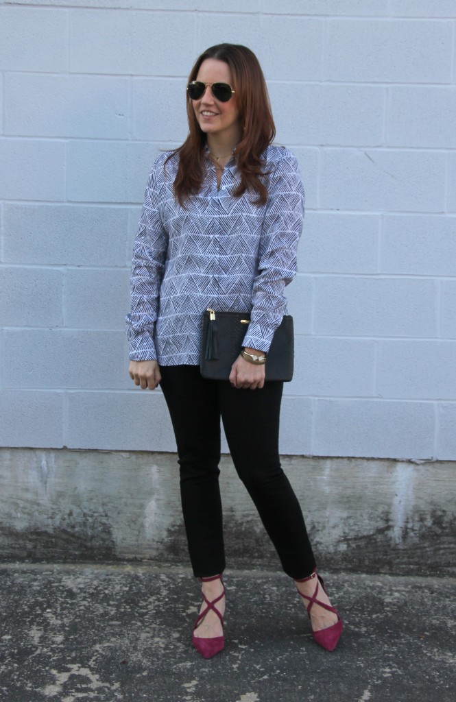 Fall Fashion Outfit | Lady in Violet