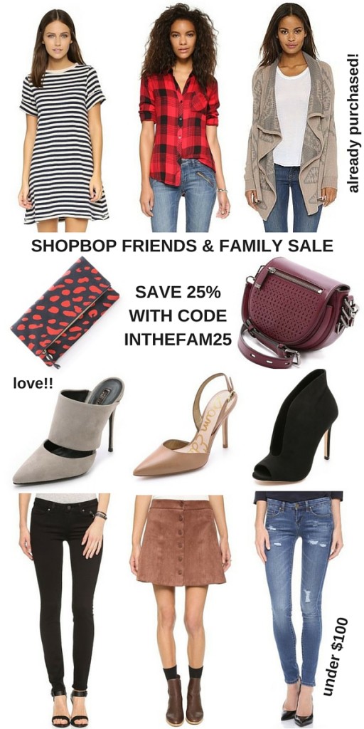 Shopbop Friends & Family Sale | Lady in Violet