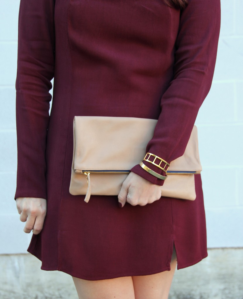 Clare V Foldover Clutch | Lady in Violet