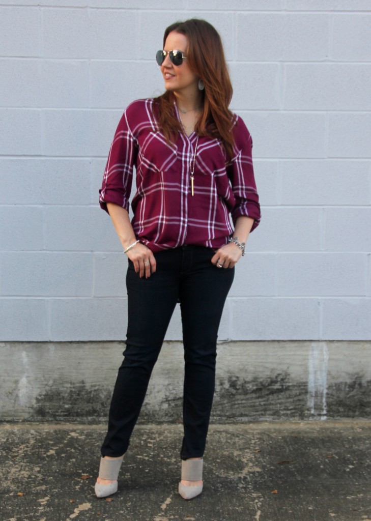 Weekend Casual Outfit Idea | Lady in Violet