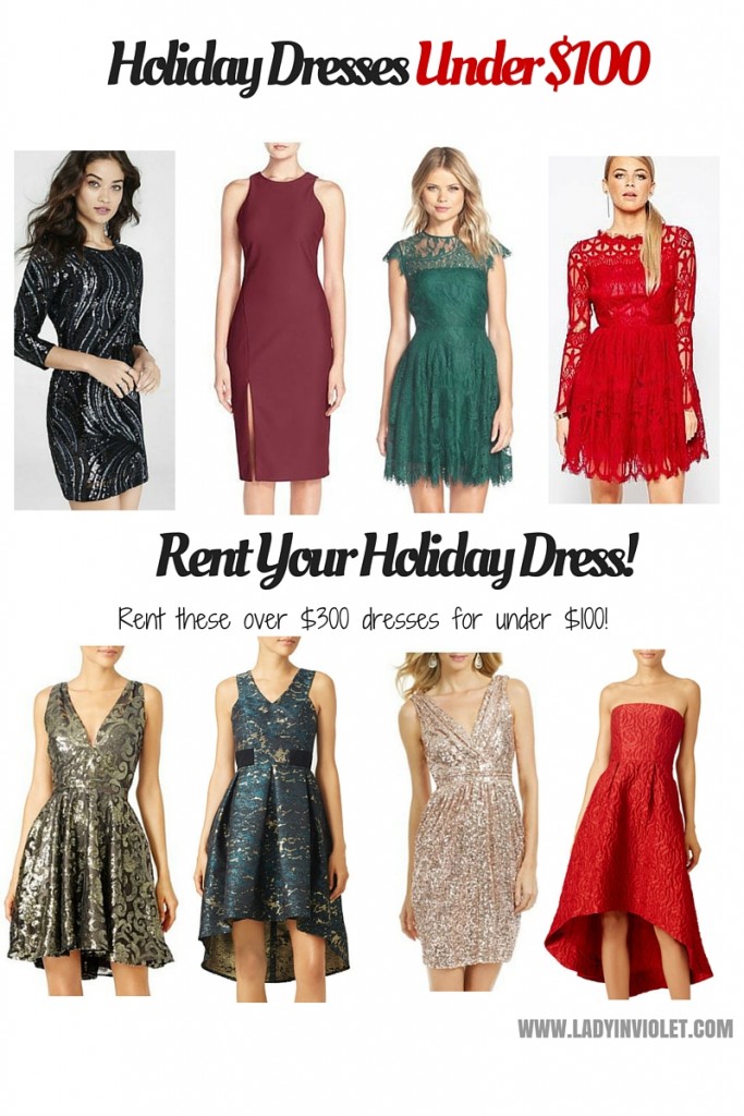 Holiday Dresses under $100 | Lady in Violet