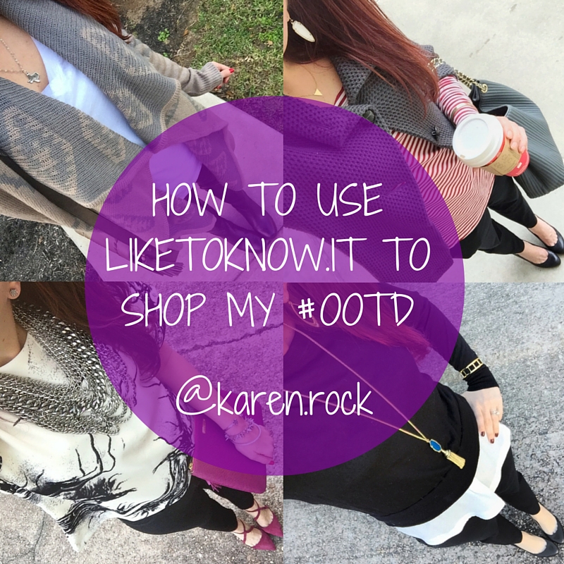 How to Use LiketoKnow.it to shop my #ootd | Lady in Violet