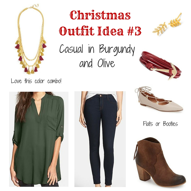 What to Wear on Christmas Day - Casual Outfit | Lady in Violet