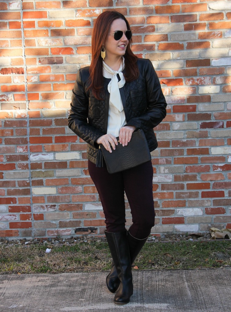 Casual Date Night Outfit | Lady in Violet