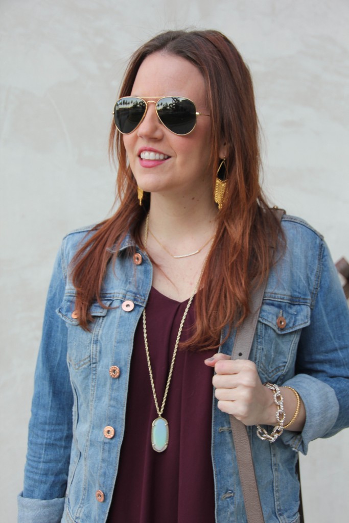 Fringe Earrings and Pendant Necklace
