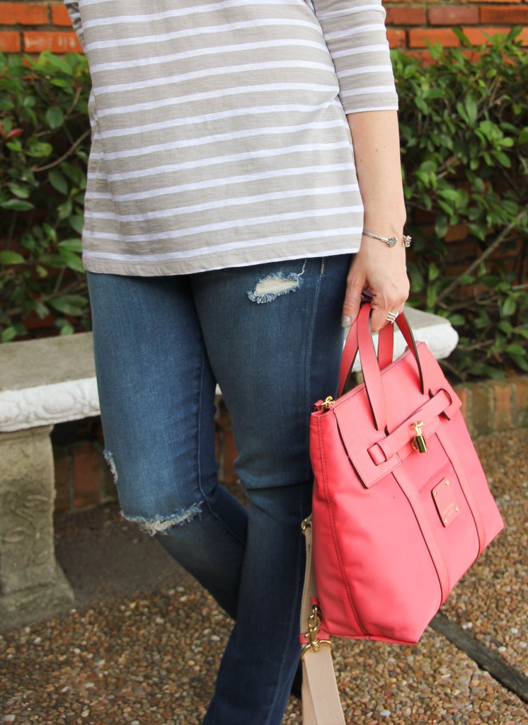 casual outfit henri bendel jetstter bag