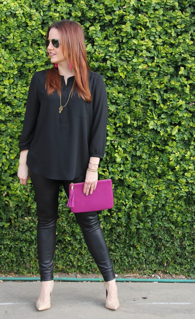 How to wear all black by Lady in Violet