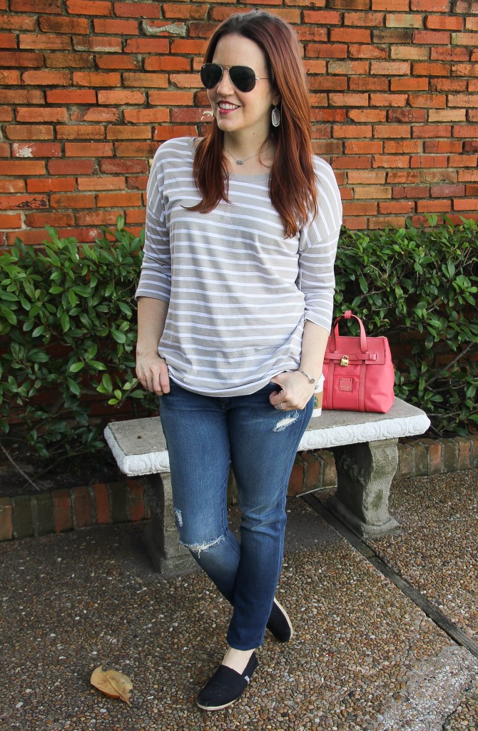 casual outfit for spring by Lady in Violet