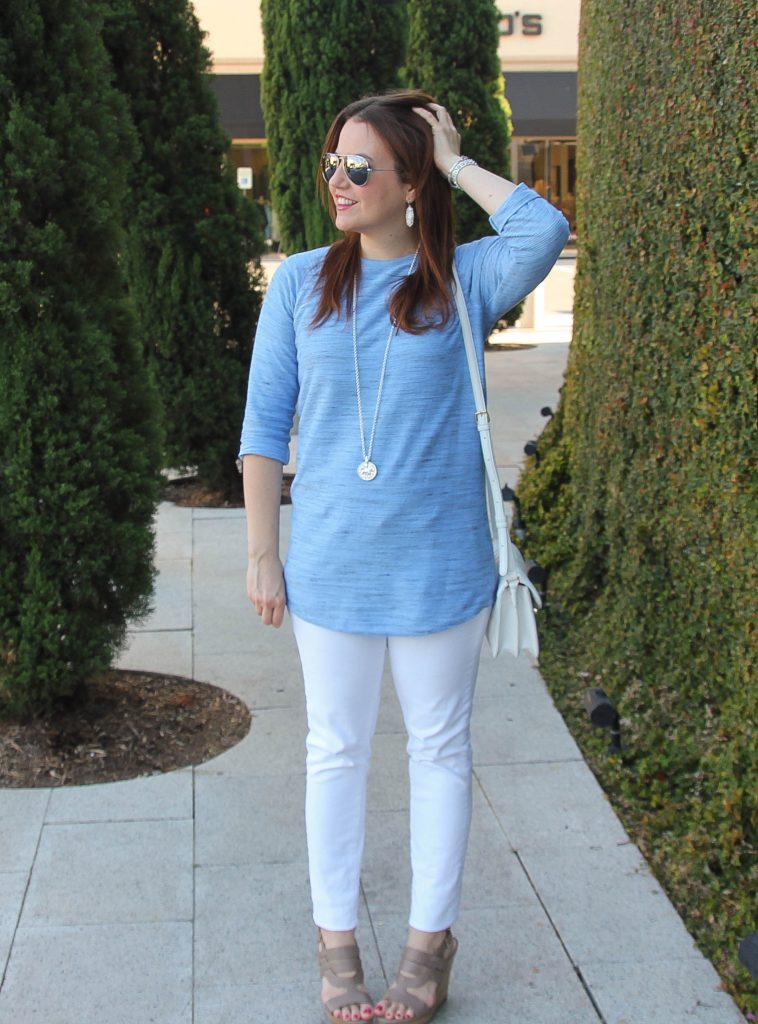 pantone color 2016 blue with white jeans