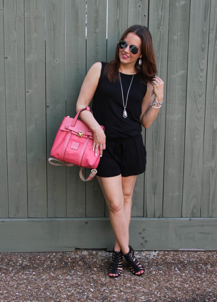 Black rompers  HOWTOWEAR Fashion