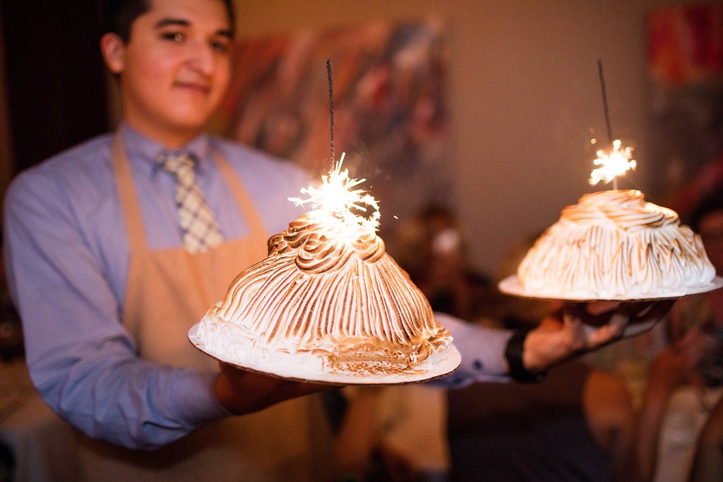 Vallone's Houston - Baked Alaska Dessert