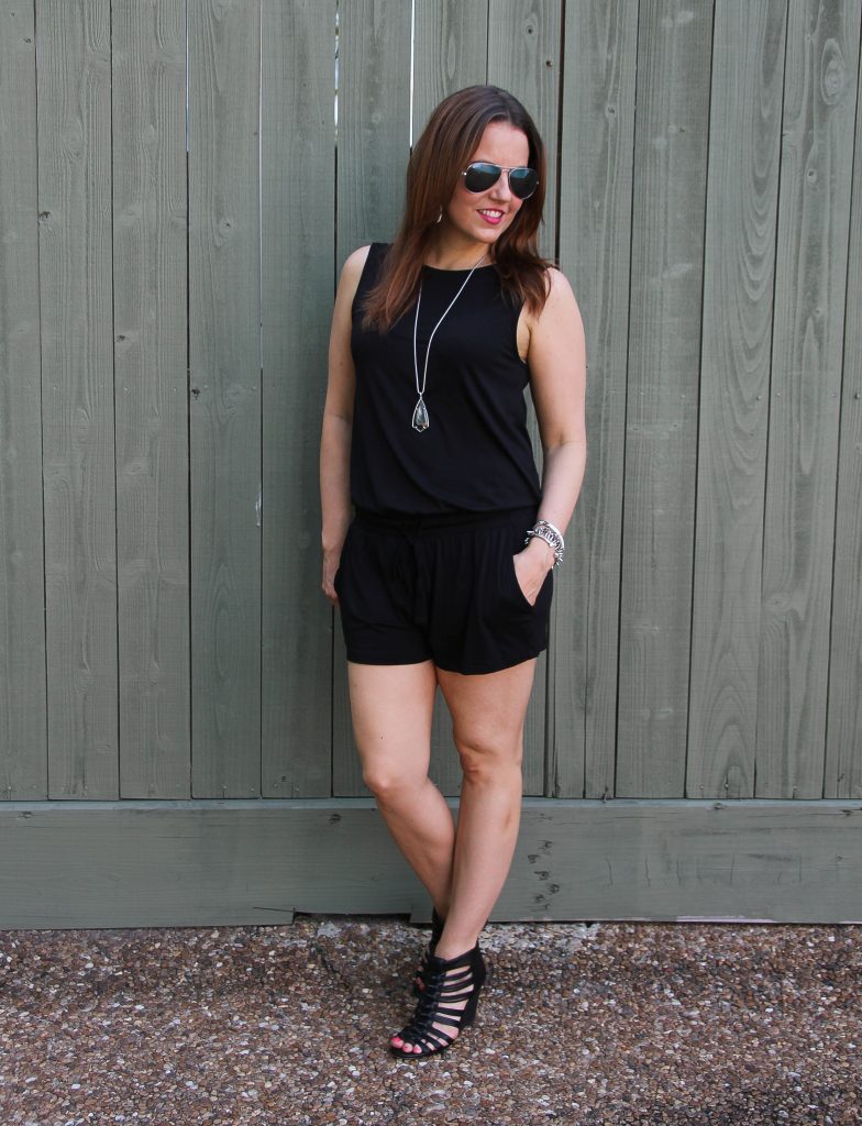 how to style a romper for a summer party