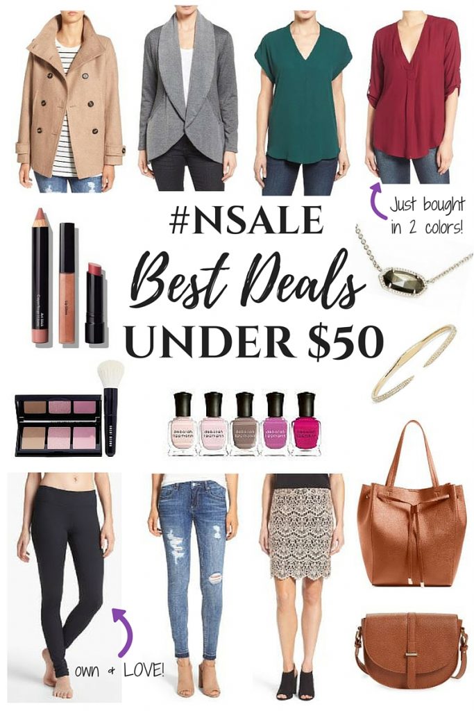 nordstrom anniversary sale - best deals under $50