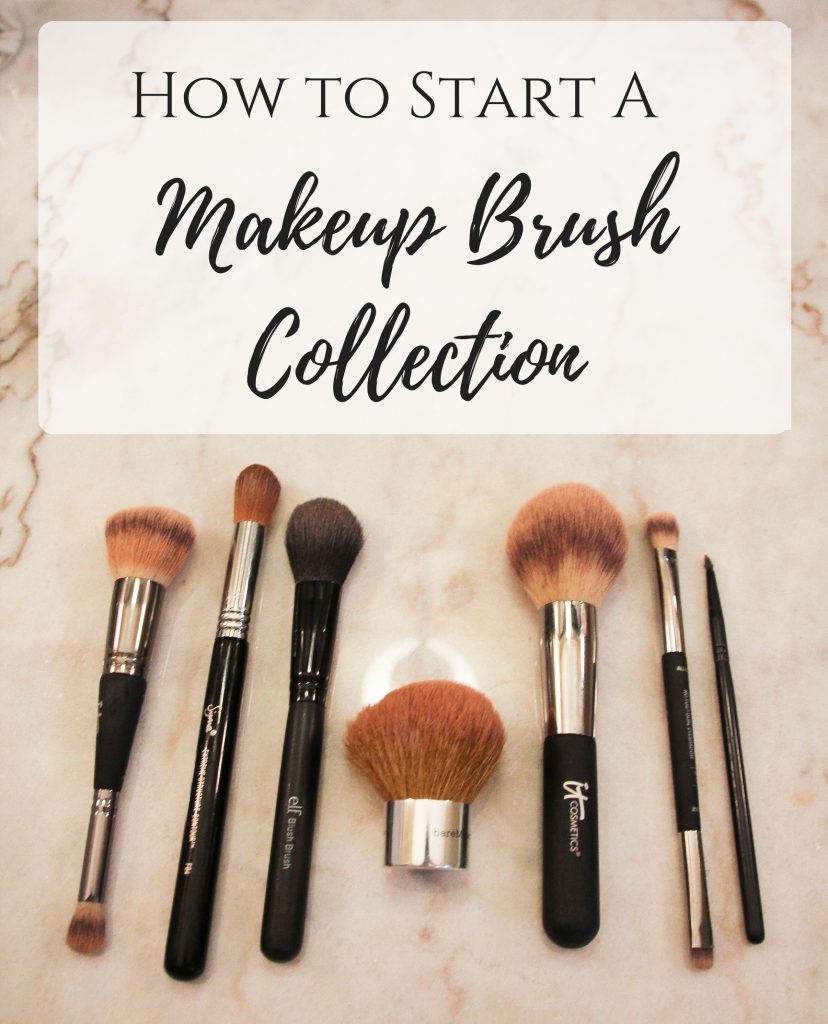 how to start a makeup brush collection