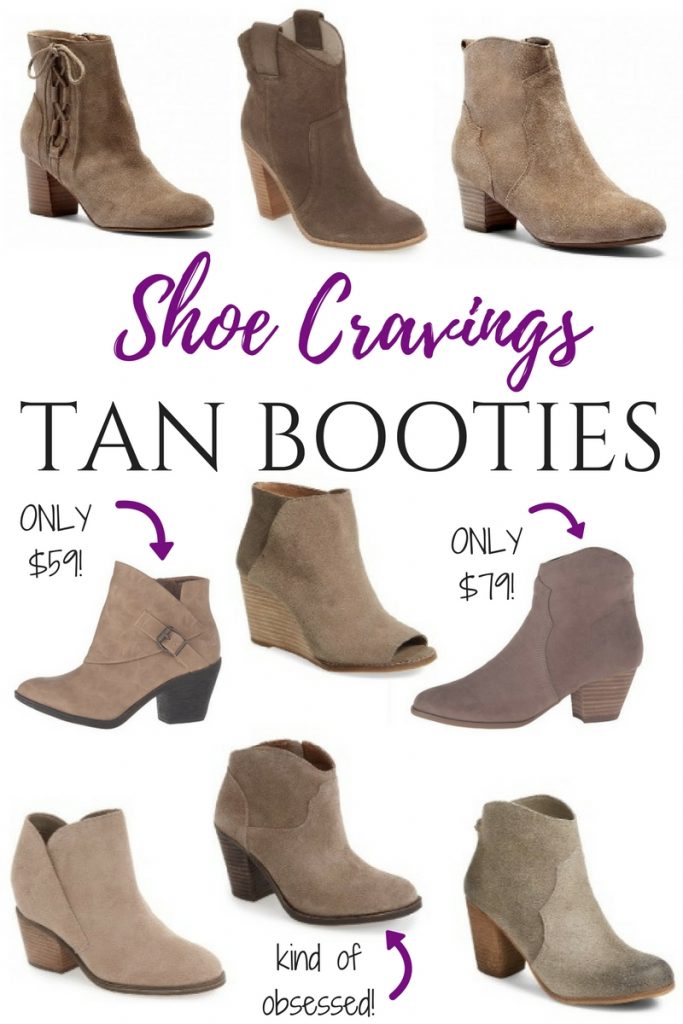 fall fashion trend - tan and taupe booties 2016