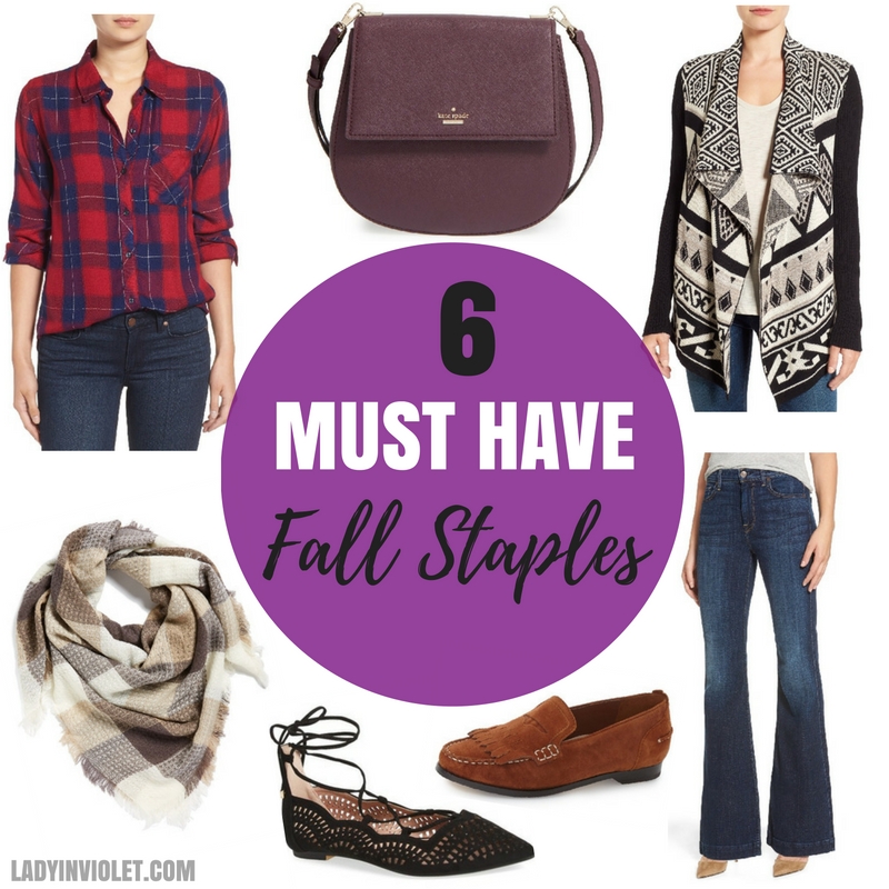 The six must have fall wardrobe essentials for your closet.