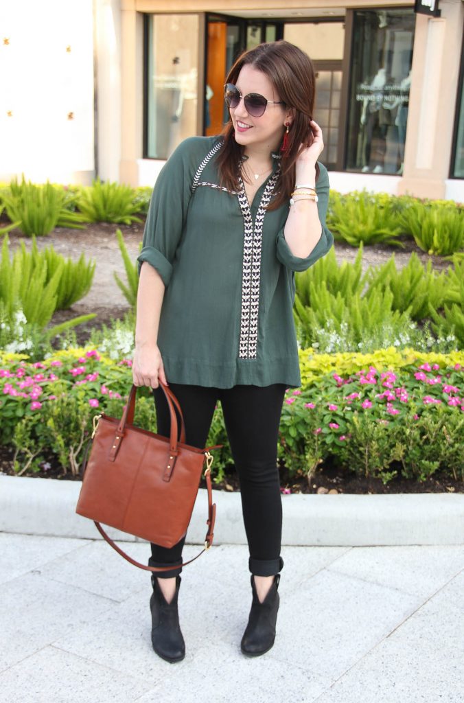 Houston Fashion Blogger, LadyinViolet shares a street style inspired fall outfit idea