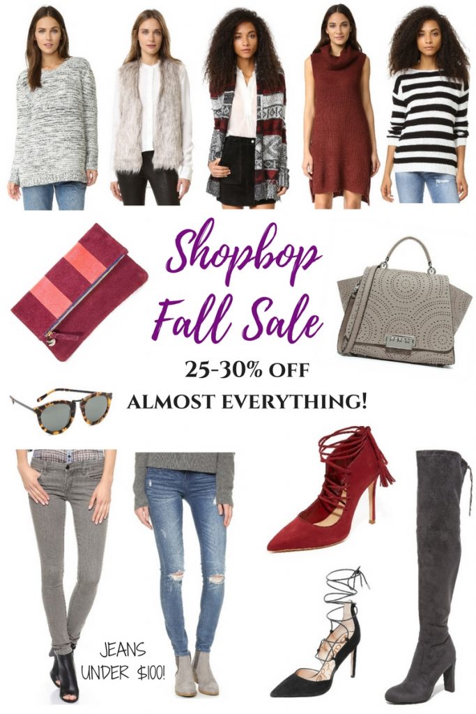 Best of the shopbop sale 2016 including many items under $100