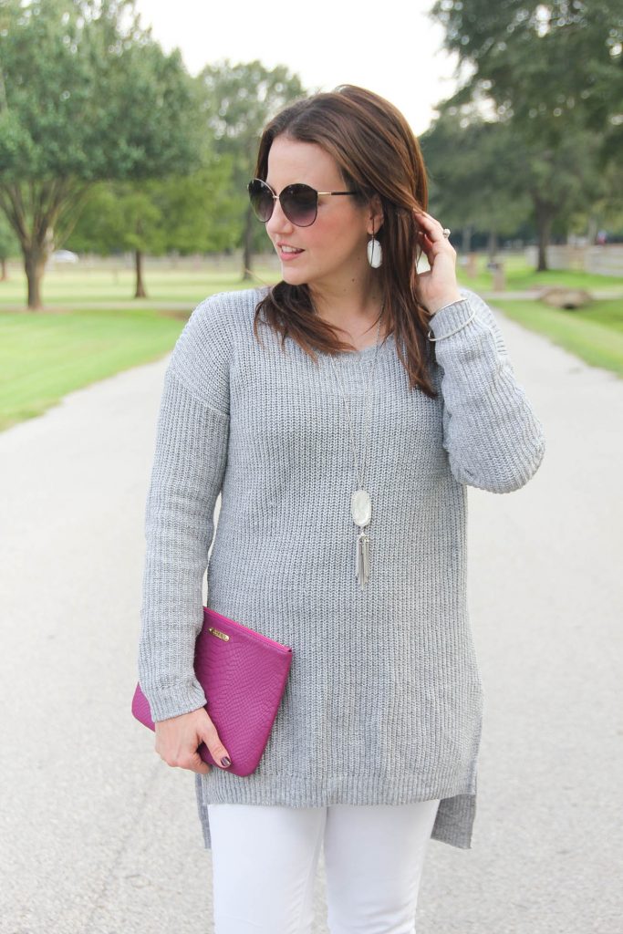 Houston Fashion Blogger shares tips on wearing white jeans after Labor day.