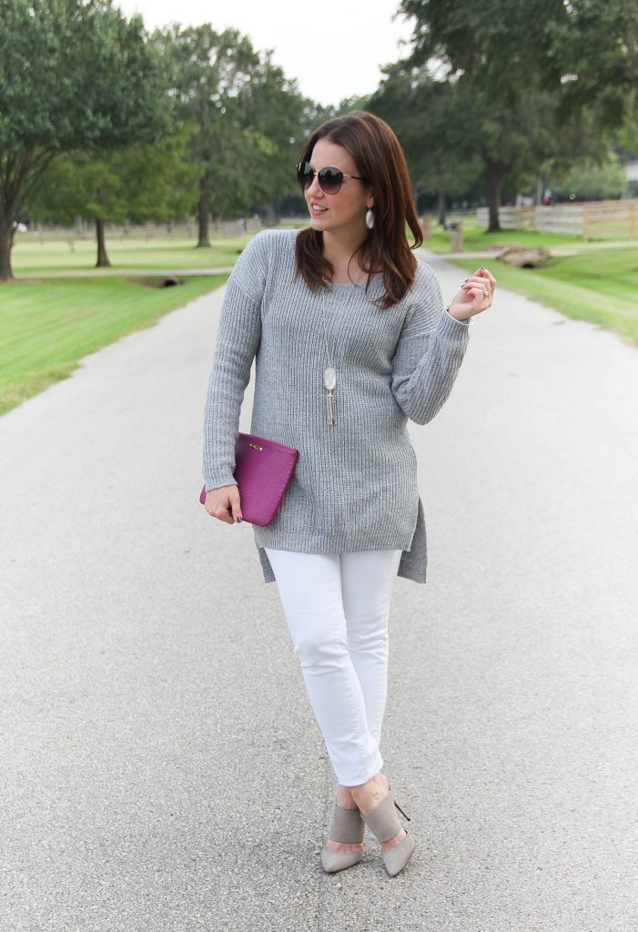 Houston Fashion Blogger, Lady in Violet shares casual weekend outfits for fall and winter season.