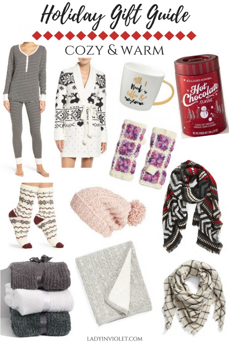 Holiday Gift Guide: Cozy & Warm + GIVEAWAY - Lady in VioletLady in Violet