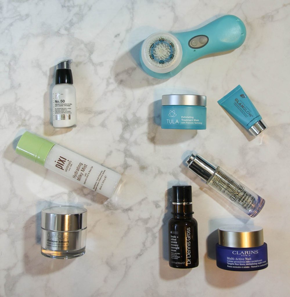 Houston Blogger Lady in Violet reveals her skincare routine for the morning and at night.