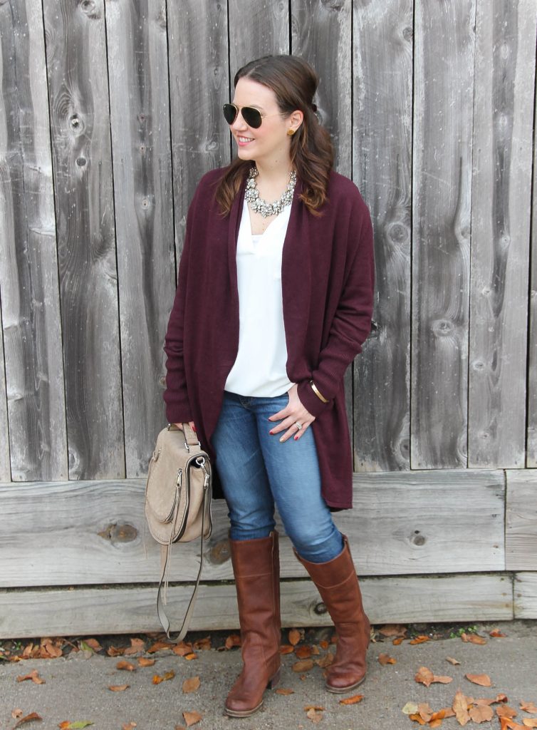 brown riding boots outfit