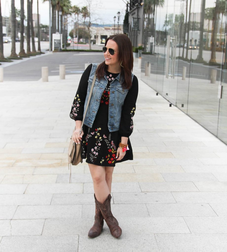 Lady in Violet, a Houston Fashion Blogger shares what to wear to the Houston Rodeo cookoff.