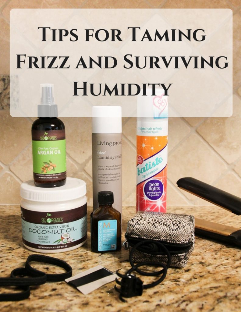 Houston blogger shares her hair care tips for taming frizz and surviving humidity.