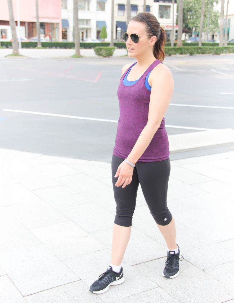 Fitbit Flex 2 Review | Workout Clothes for Women | Lady in Violet | Houston Style Blogger
