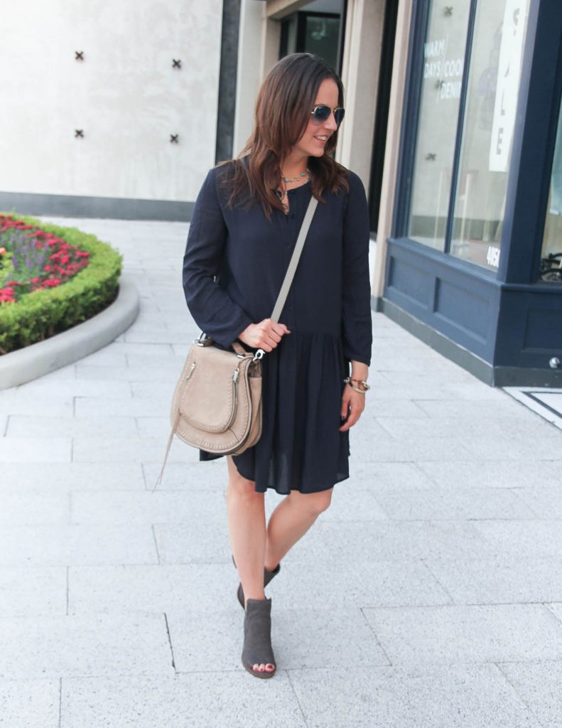 outfit with beige booties