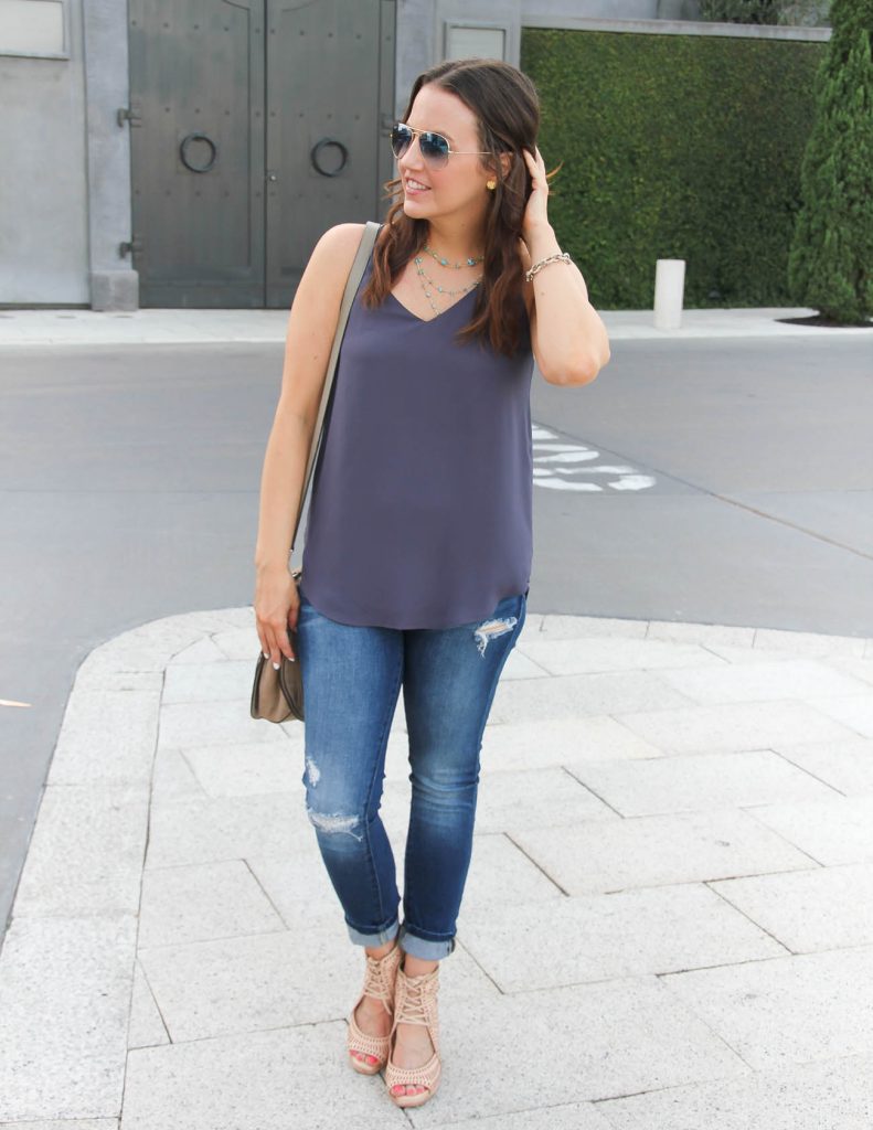 Summer Casual Outfit | Houston Fashion Blogger | Lady in Violet